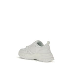 Philipp Plein White Polyester Athletic Sneakers