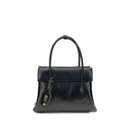 Miu Miu Black Calf Leather Bos Taurus Handbag