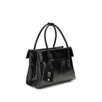 Miu Miu Black Calf Leather Bos Taurus Handbag