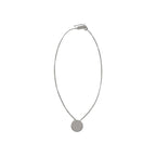 MM6 Silver Brass Necklace