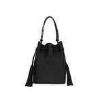 Valentino Garavani Black Leather Shoulder Bag
