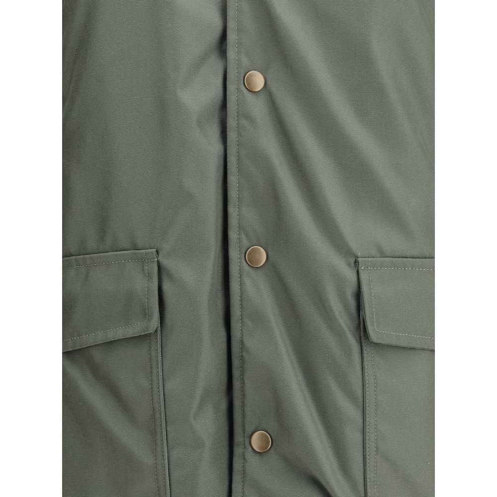 Margiela Green Wool Shell Jacket