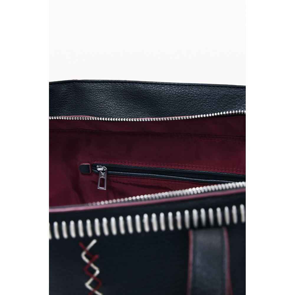 Desigual Black Polyethylene Women Handbag