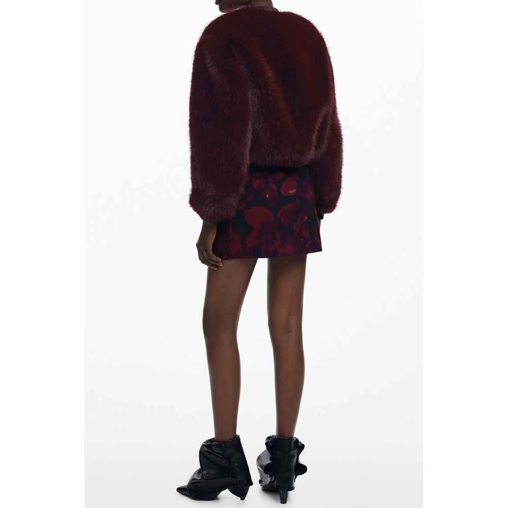 Desigual Red Polyester Women Jacket