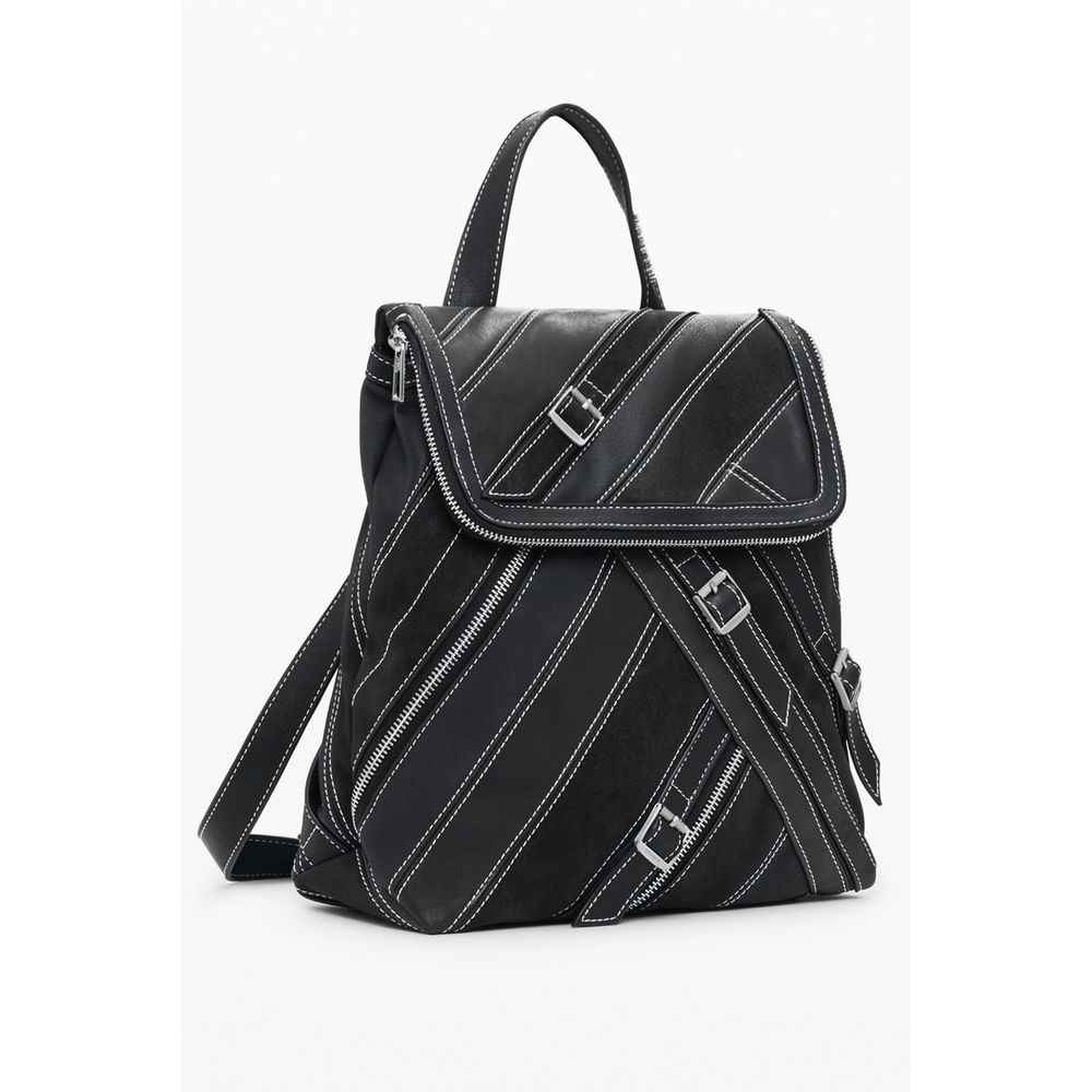 Desigual Black Polyethylene Women Backpack