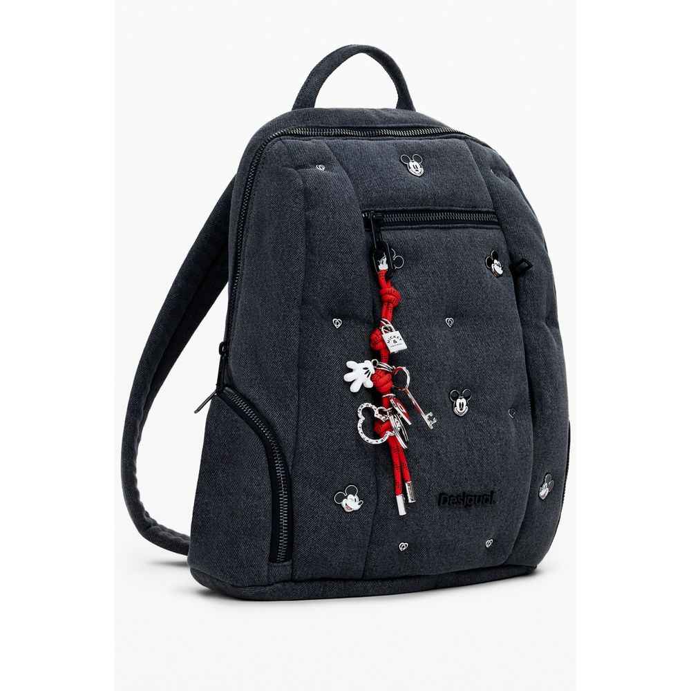 Desigual Gray Polyester Women Backpack