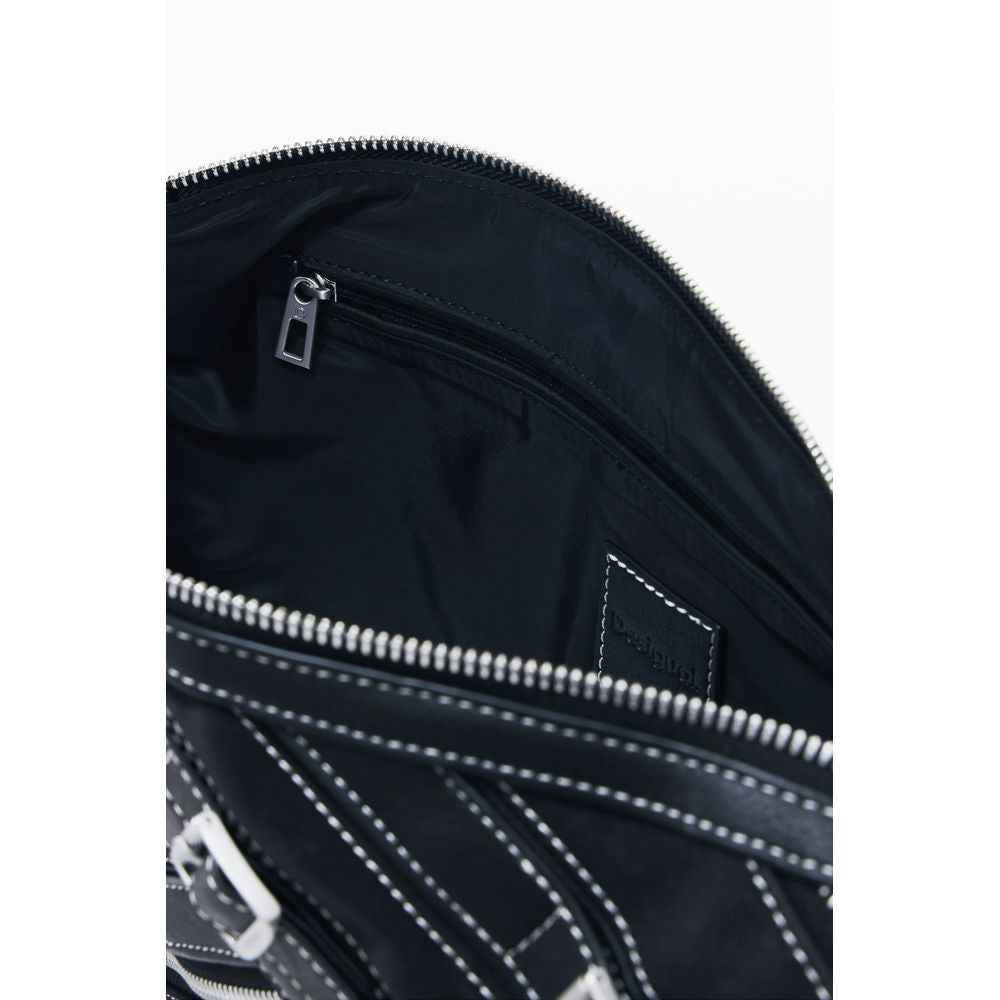 Desigual Black Polyethylene Women Handbag
