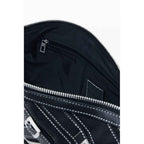 Desigual Nero Poliuretano Women Shoulder Bag