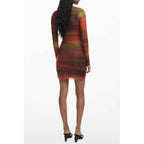 Desigual Orange Polyester Women Dress