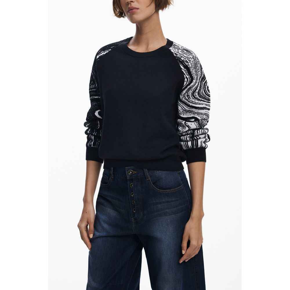 Desigual Black Polyester Women Sweater