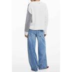 Desigual White Cotton Women Sweater