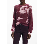 Desigual Pink Wool Women Sweater