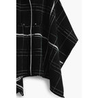 Desigual Black Wool Women Poncho