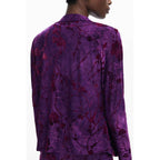 Desigual Purple Polyester Women Shirt