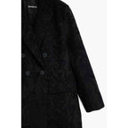 Desigual Black Polyester Women Coat