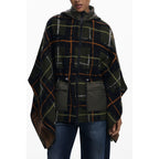 Desigual Green Polyester Women Poncho