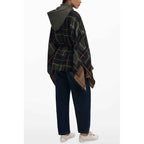 Desigual Green Polyester Women Poncho