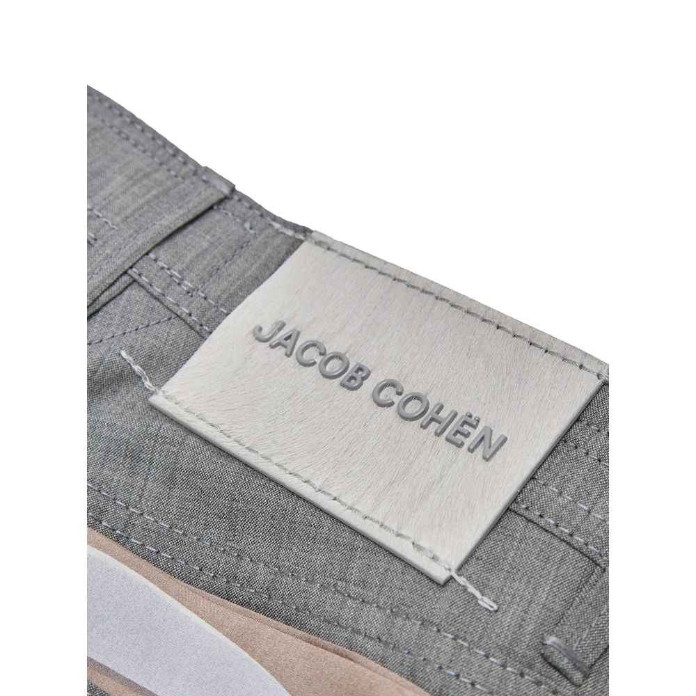 Jacob Cohen Gray Wool Pant