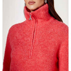 Patrizia Pepe Pink Marabou Sweater