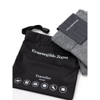 ZEGNA Gray Cotton Socks