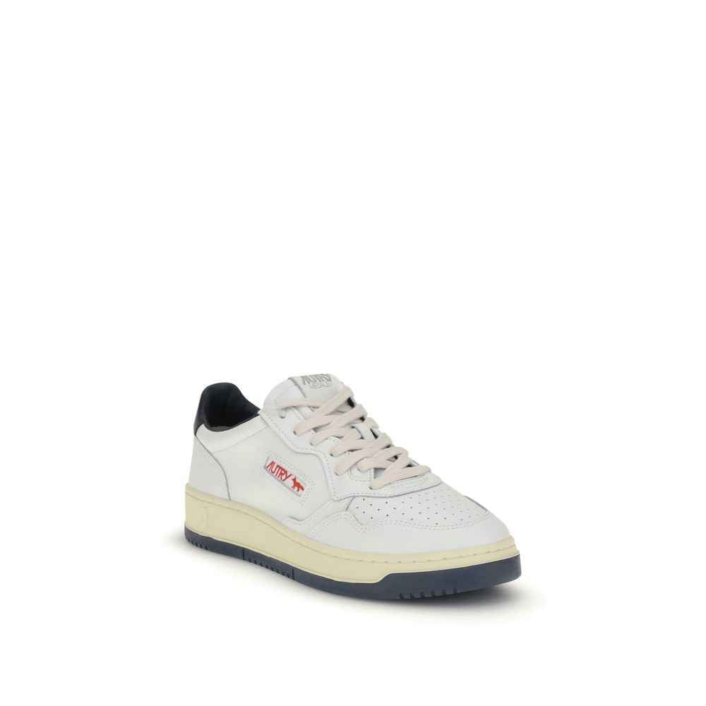 Autry White Leather Athletic Sneakers
