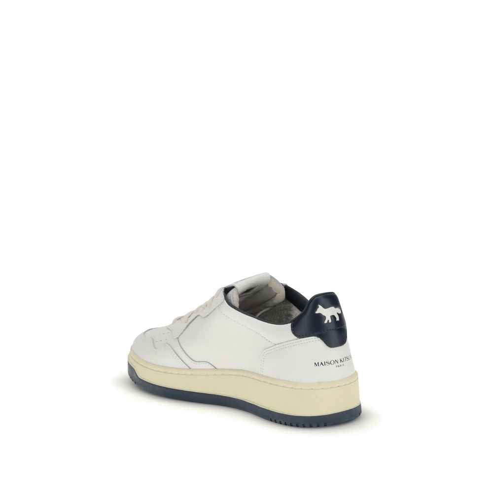 Autry White Leather Athletic Sneakers