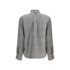Thom Browne Hunting Tweed Silk Twill Shirt