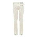 Jacob Cohen White Cotton Skinny Jean