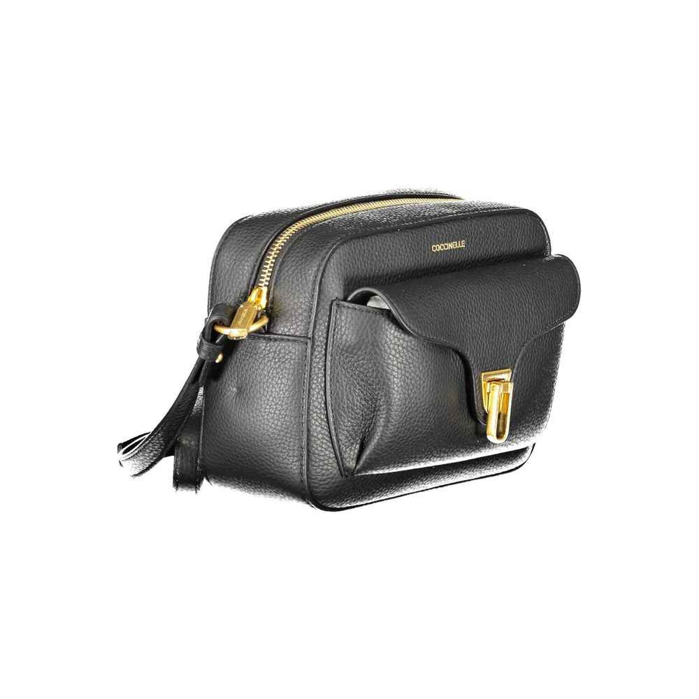 Coccinelle Black Leather Handbag