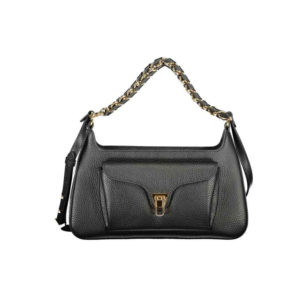 Coccinelle Black Leather Handbag