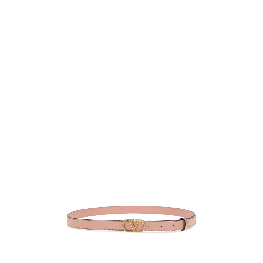 Valentino Garavani Multicolor Calf Leather Bos Taurus Thin Belt