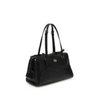 Dolce & Gabbana Black Calf Leather Bos Taurus Shoulder Bag