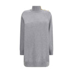Balmain Short Cashmere Sweater Dress