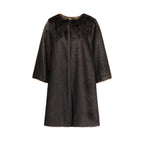 Loulou De Saison Brown Modacrylic Coat