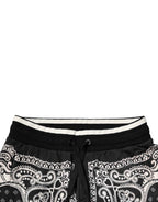 Dolce & Gabbana Black Cotton Bandana Jogger Sweatpants Pants