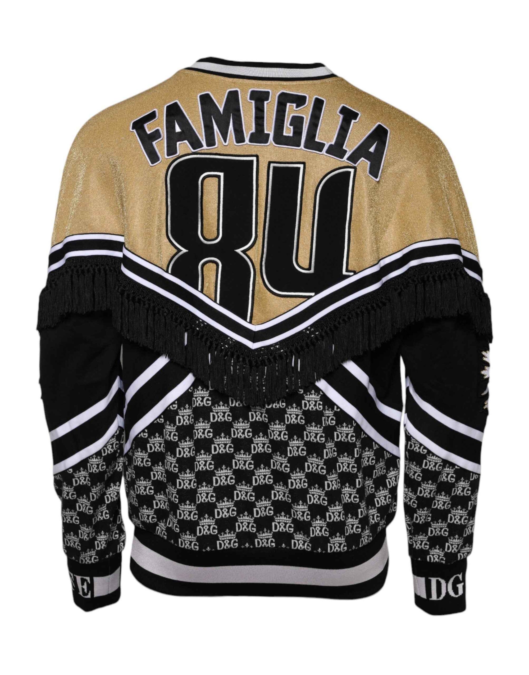 Dolce & Gabbana Multicolor Tradizione E Devotion Sweatshirt Sweater