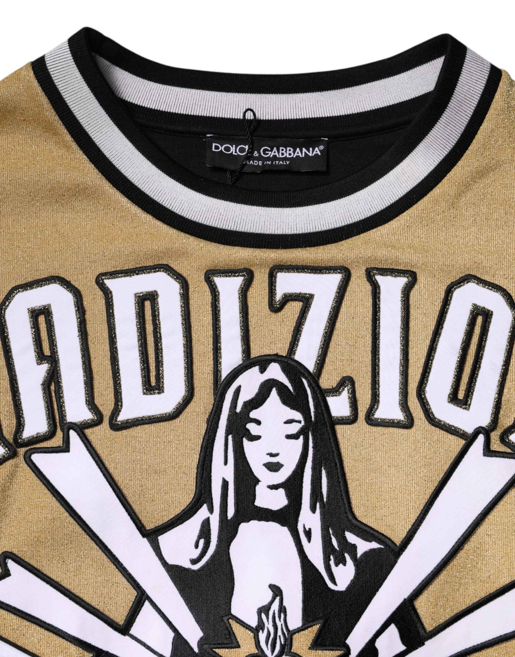 Dolce & Gabbana Multicolor Tradizione E Devotion Sweatshirt Sweater