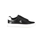 Calvin Klein Black Leather Men Sneaker