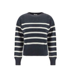 Brunello Cucinelli Gray Cashmere Cashmere Sweater