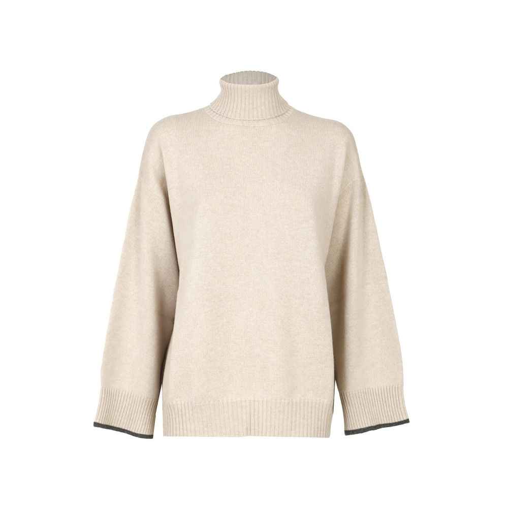 Brunello Cucinelli Beige Cashmere Cashmere Sweater