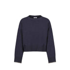 Brunello Cucinelli Blue Cashmere Cashmere Sweater