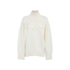 Chloé White Wool Sweater