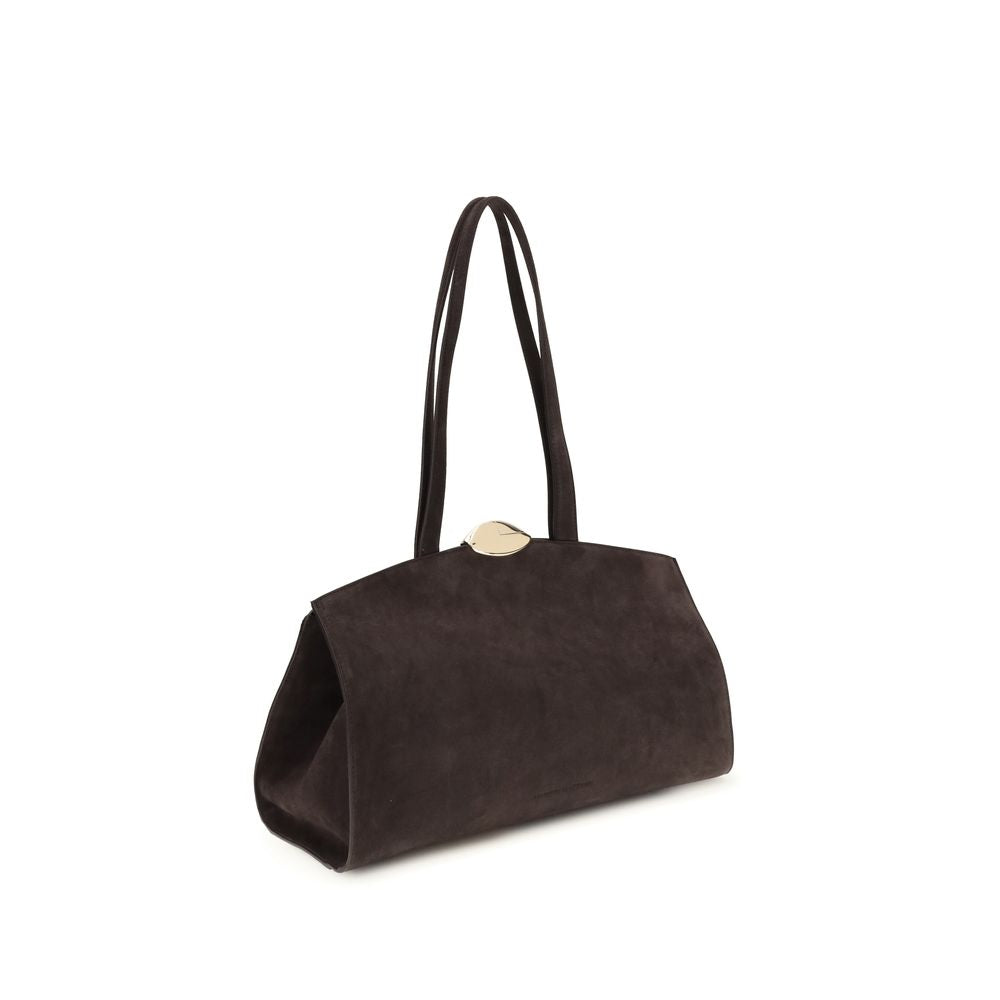 Benedetta Bruzziches Brown Calf Leather Bos Taurus Shoulder Bag