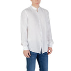Hugo Boss White Linen Shirt