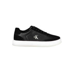 Calvin Klein Black Leather Men Sneaker