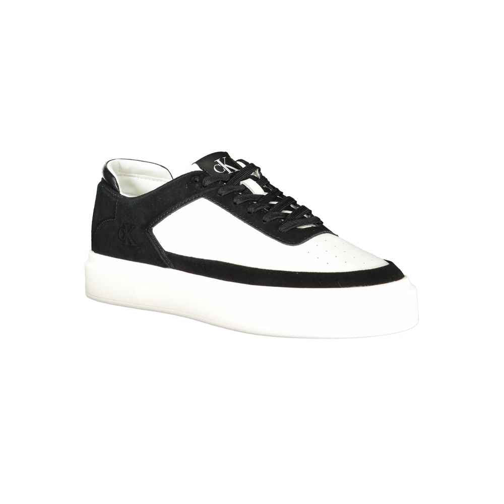 Calvin Klein White Leather Men Sneaker