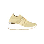 Laura Biagiotti Beige Polyester Women Sneaker