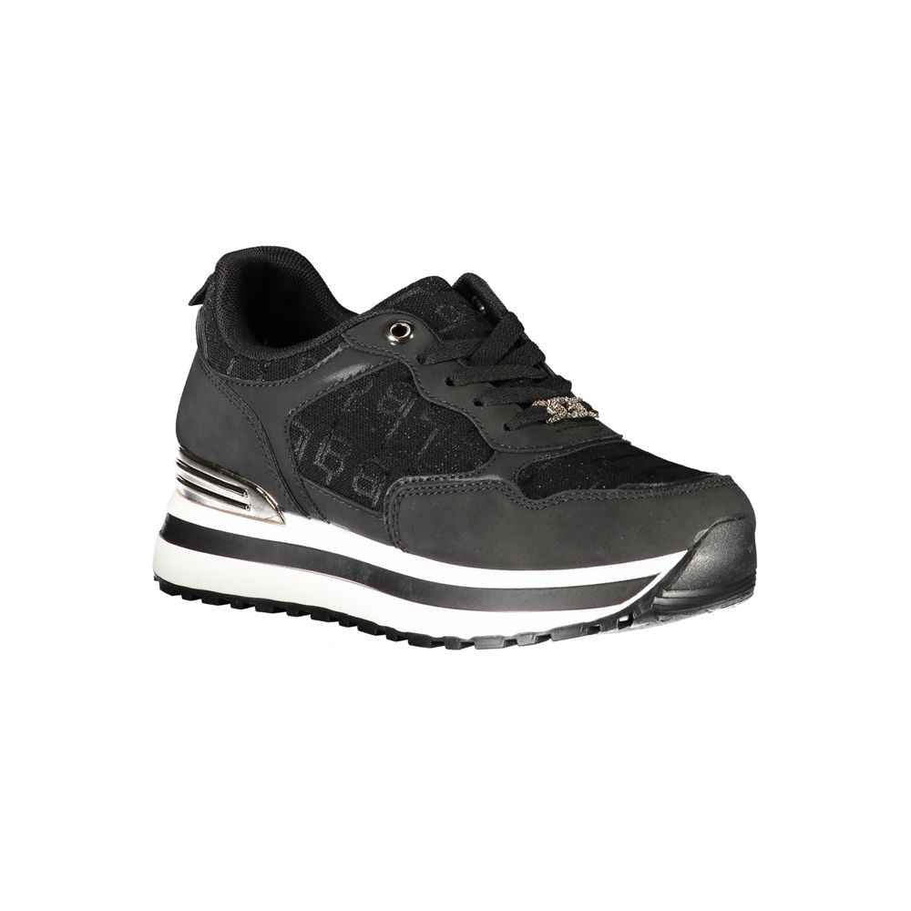 Laura Biagiotti Black Polyester Women Sneaker