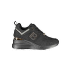 Laura Biagiotti Black Polyester Women Sneaker