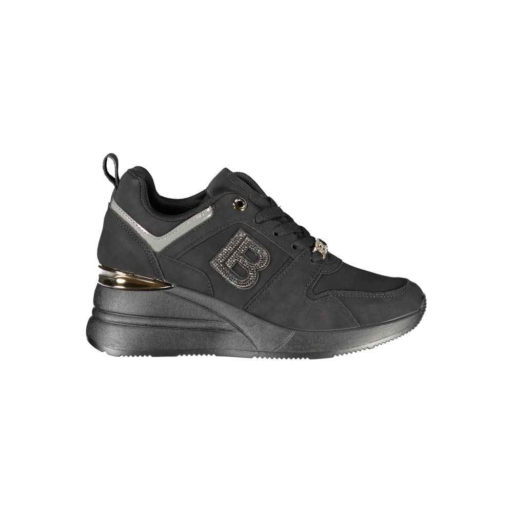 Laura Biagiotti Black Polyester Women Sneaker